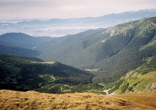 a view of Liptovská Mara reservoir (Low Tatras - Slovakia)