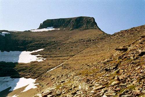 Pollock Mountain summit, from...