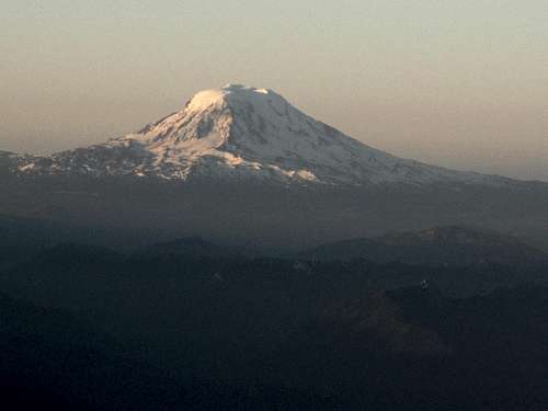 Mount Adams from the top of Disappointment Cleaver