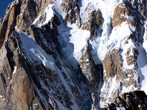 Mont Blanc - the Brenva 