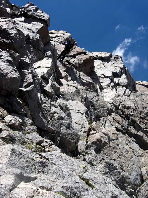 Rappelling into the Notch