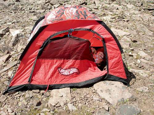 World's crappiest tent