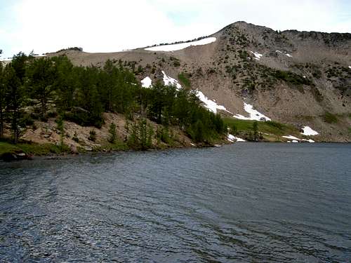 Lake Augusta and Icicle Ridge