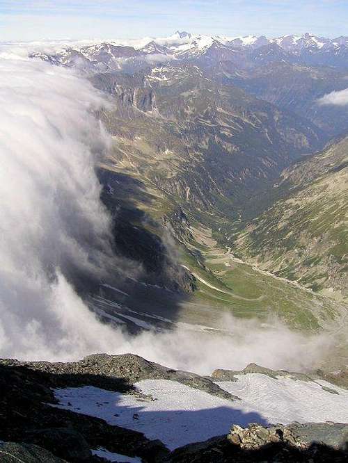 The view from Ankogel to the...