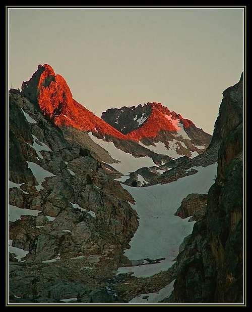 Mount Thompson Alpenglow