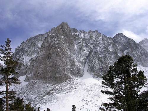 North Face of Temple Crag in Winter