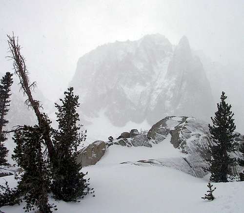 Temple Crag in Winter
