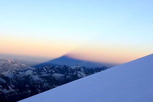 Elbrus shadow