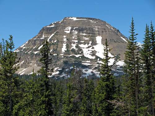 Bald Mountain from Mirror Lake Highway
