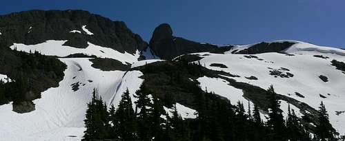 Alexandra Peak West Ridge/Bowl