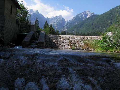 Little dam in Fusine