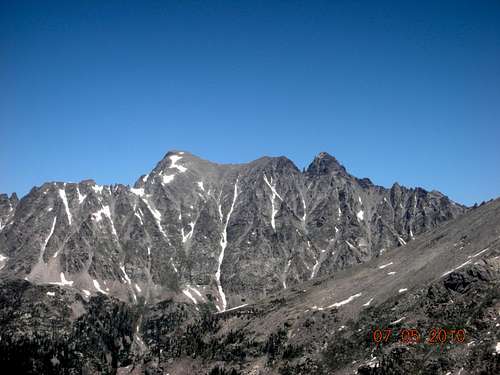 Mount Neva and Caribou Pass
