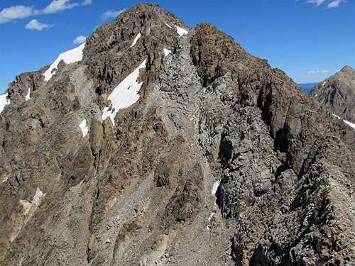 Tellurium, A Rugged Peak Whose Summit I Could Not Reach