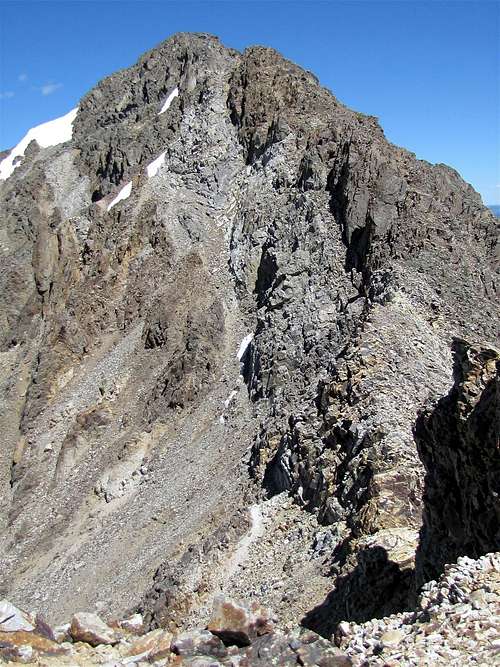 Southern face of Tellurium Peak