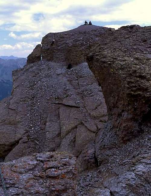 CMC climbers on the summit of...