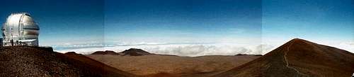 The summit of Mauna Kea