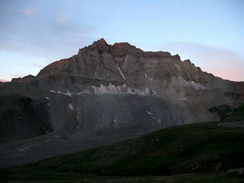 Alpenglow on Gilpin Peak