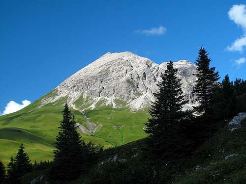 The Rüfispitze from the south