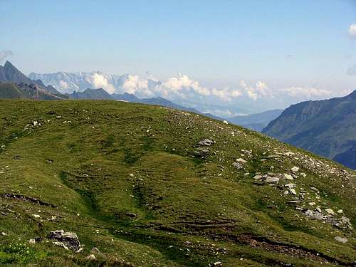 From Grossglockner Alpine Road toward north - Salzburger Alps