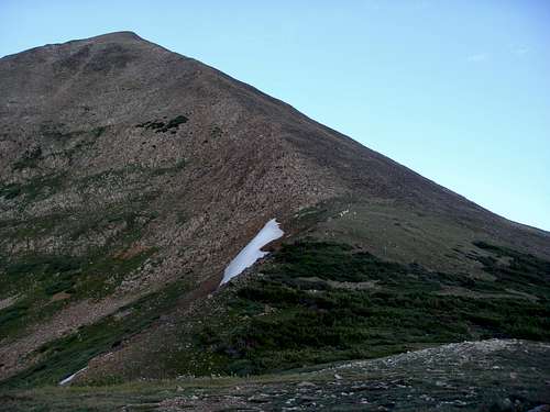 Mt. Guyot East Ridge from the base