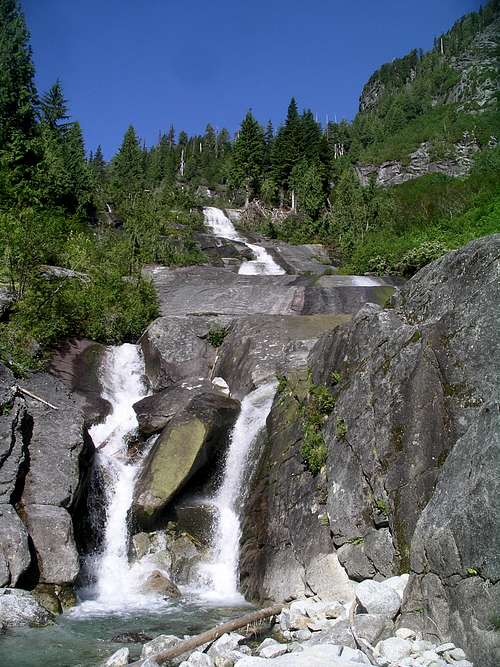Base of Slab Falls