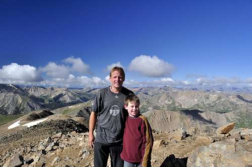 Father-Son summit shot