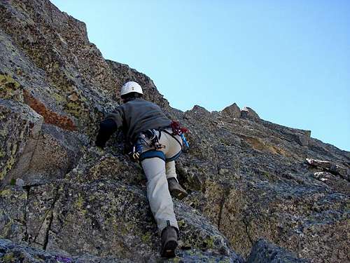First rock-climb (II)