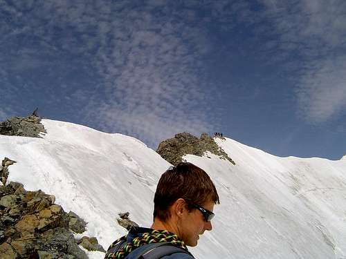 Spalla-ridge, approx 3950m -...