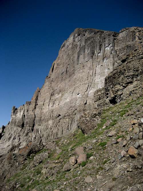 Wall on Wapiti Ridge