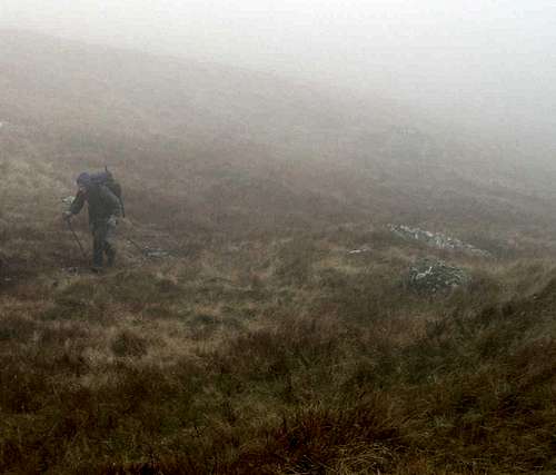 Taken on Cruach Ardrain, Scotland, in 2003 by another hiker who send me the pciture by mail many monthes after...