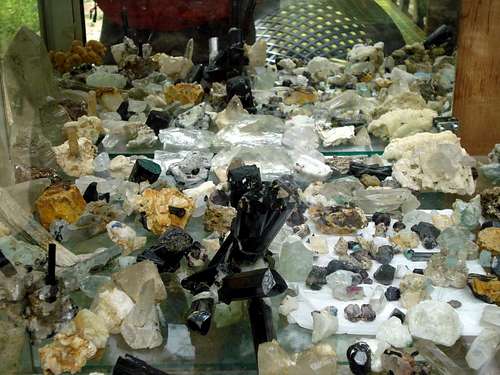 Gemstones shop in Baltistan