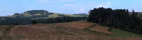 Landscape near Krzywoń