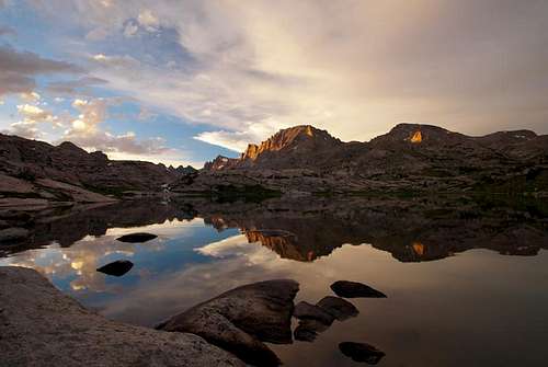 Fremont Peak, reflection
