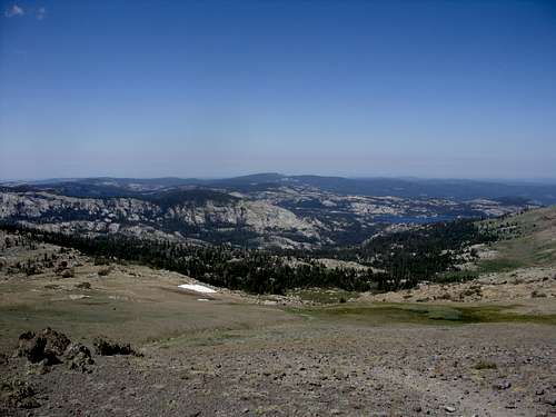 View west from Melissa Coray Peak