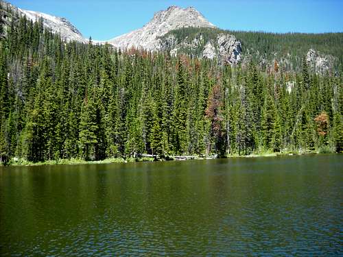 View from Spruce Lake