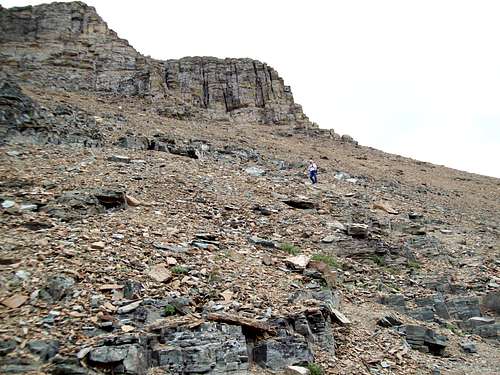 The South Talus Slope Route