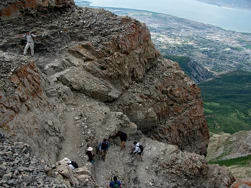 Cliff trail