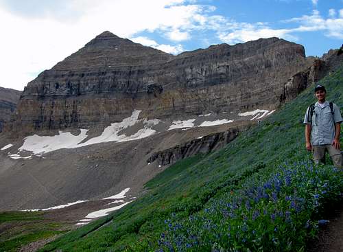 Brandon below summit