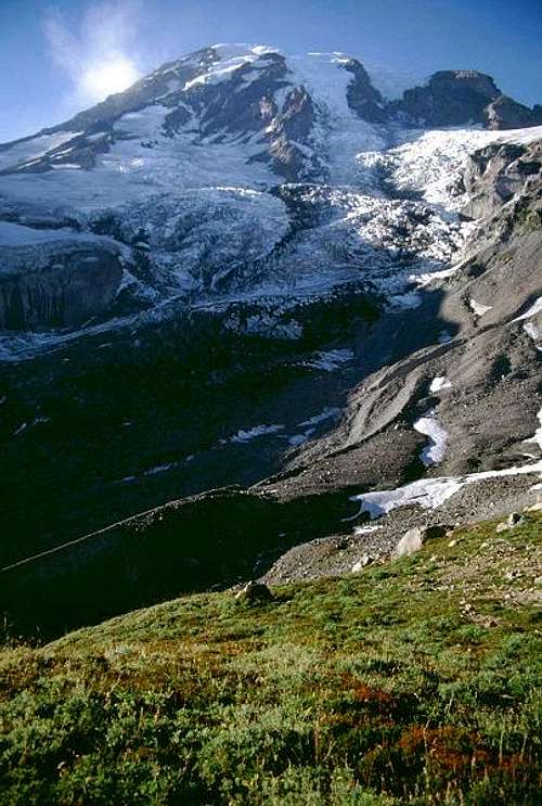 The Nisqually Glacier.