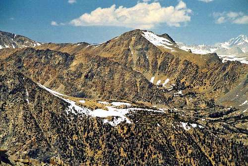 Mount George Davis  from the Thompson Ridge