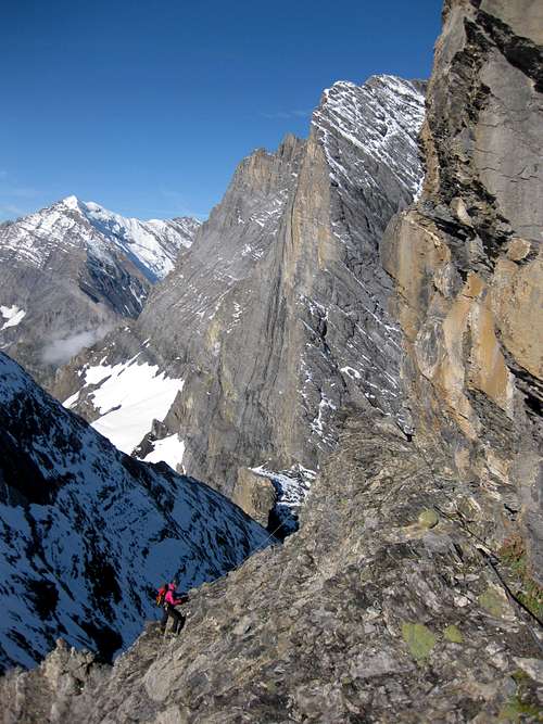 Fründenhorn SW-ridge
