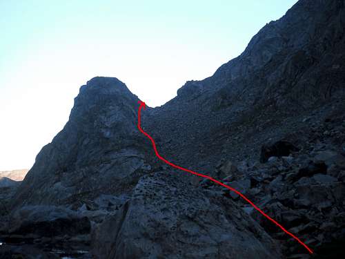 High Traverse route