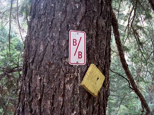 Beaver Brook intermediate signage