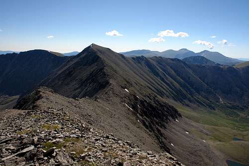 West ridge of Mount Edwards