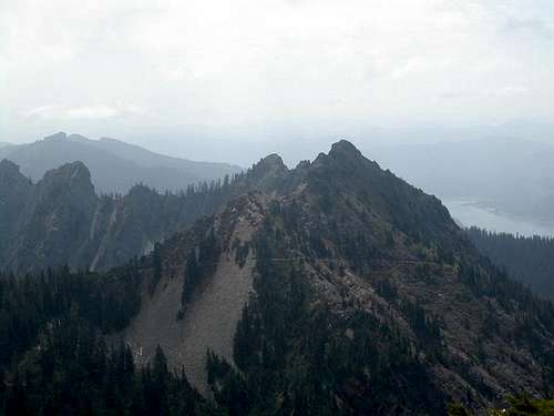 Kendall Peak as seen from the...