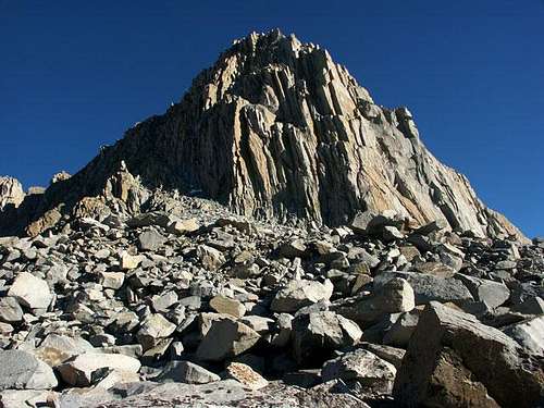 Isosceles Peak from Dusy...