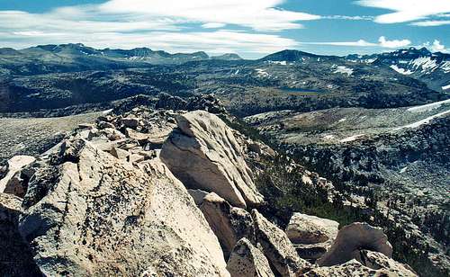 Southeast from Reymann Peak