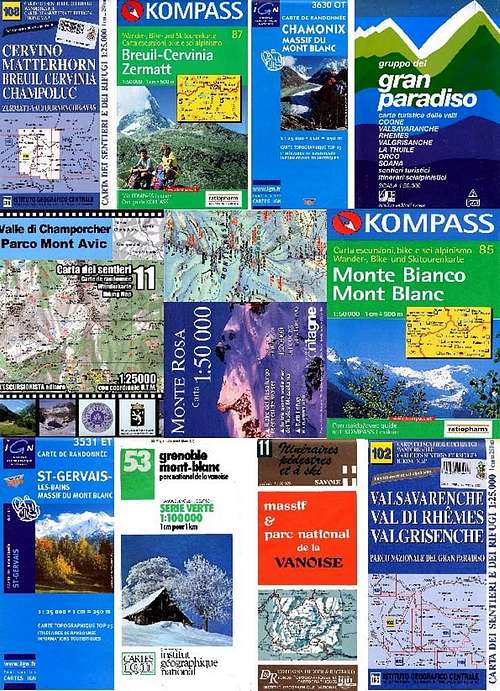 MAPS - Italy - France - Switzerland and Others