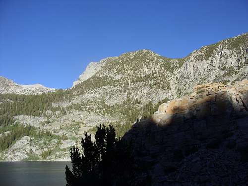 Point 11,938 from South Lake.  John Muir Wilderness - California