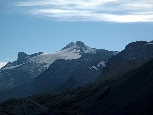 The Wildhorn (3248m) in evening shade